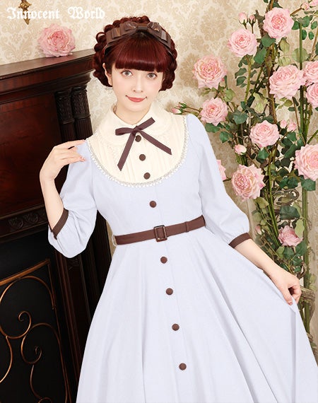 大人アリスフレアーワンピース