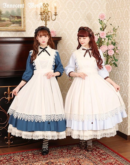 大人アリスフレアーワンピース