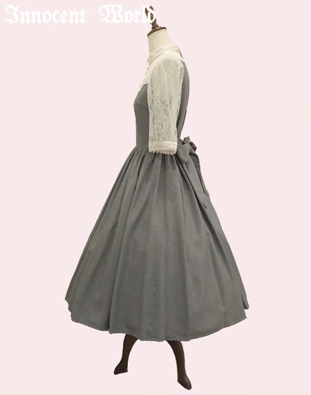 クラシカルローズレースワンピース