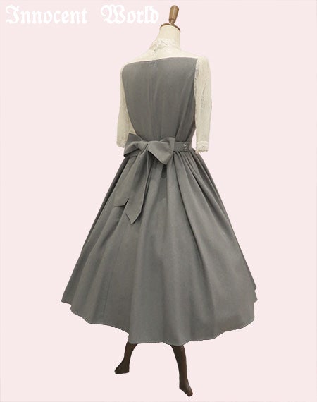 クラシカルローズレースワンピース