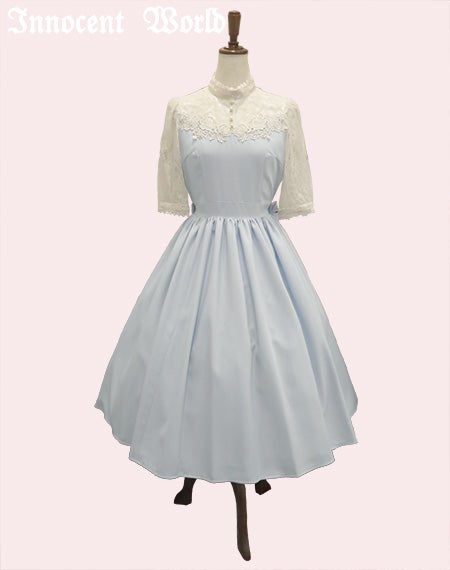 クラシカルローズレースワンピース