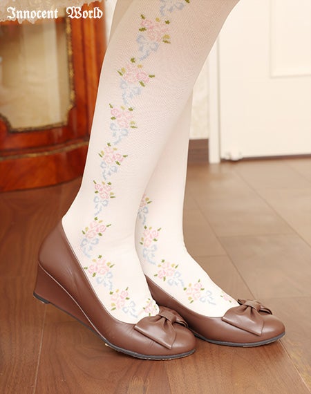 リボンローズオーバーニー