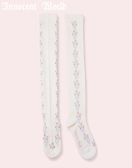 リボンローズオーバーニー