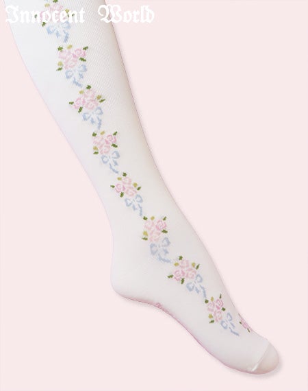 リボンローズオーバーニー