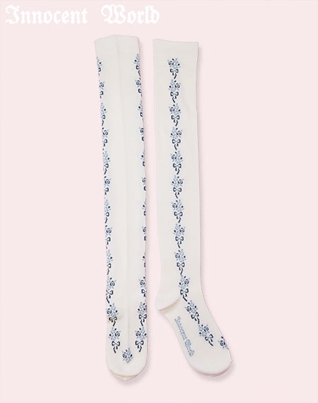 リボンローズオーバーニー