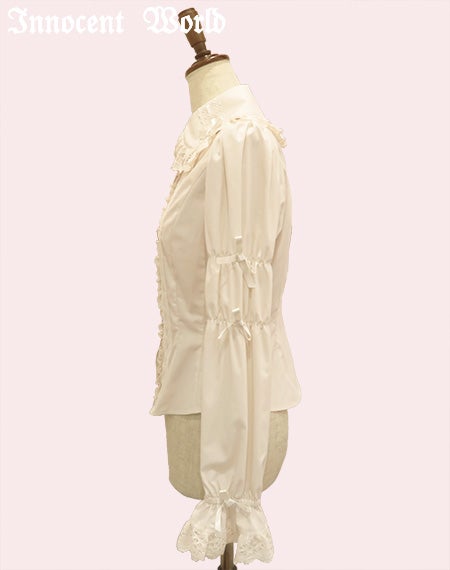 クラシカルリボンブラウス