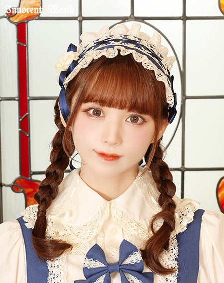 クロスリボンヘッドドレス