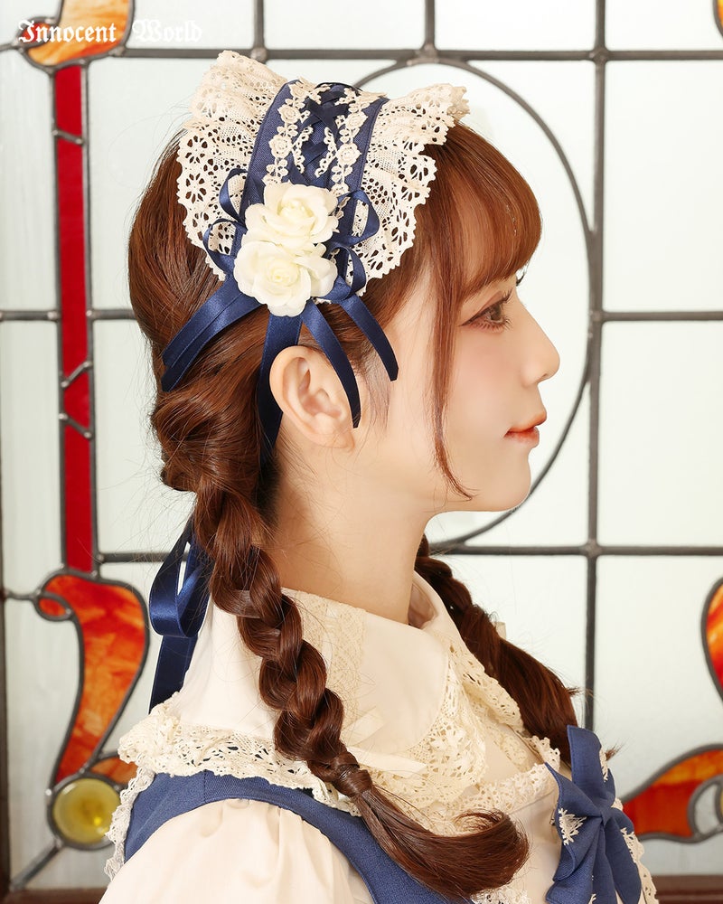 クロスリボンヘッドドレス