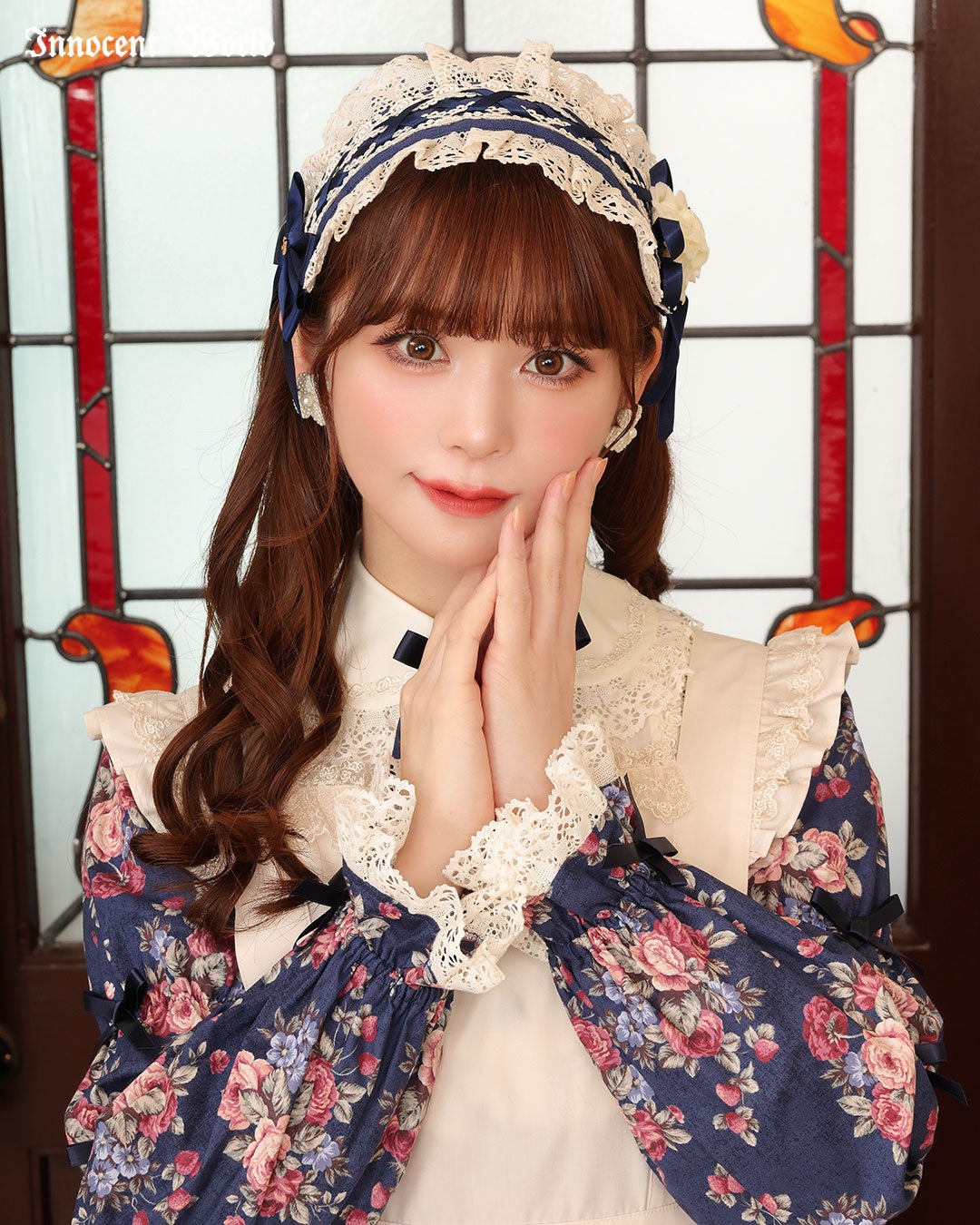 クロスリボンヘッドドレス