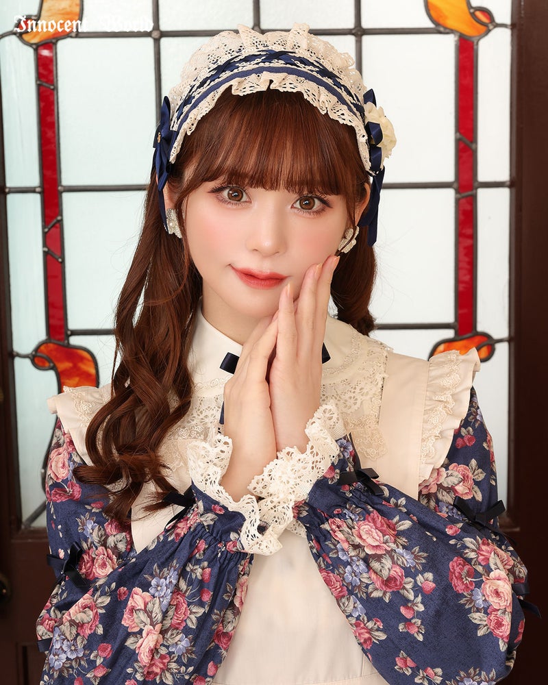 クロスリボンヘッドドレス