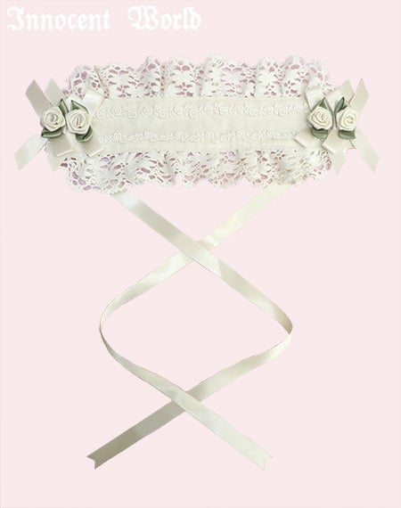 巻きバラヘッドドレス