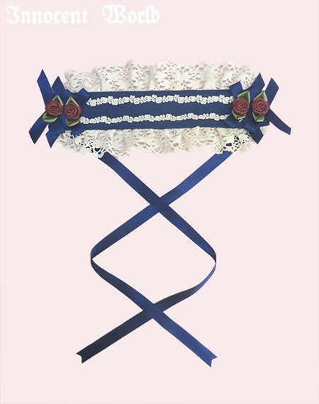 巻きバラヘッドドレス