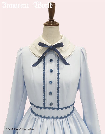 ピーターラビットTM刺繍ワンピース