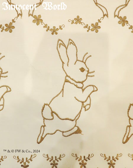 ピーターラビットTM 刺繍エプロン | Innocent World