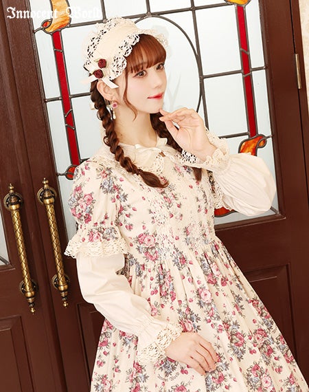 薔薇と苺のドールワンピース