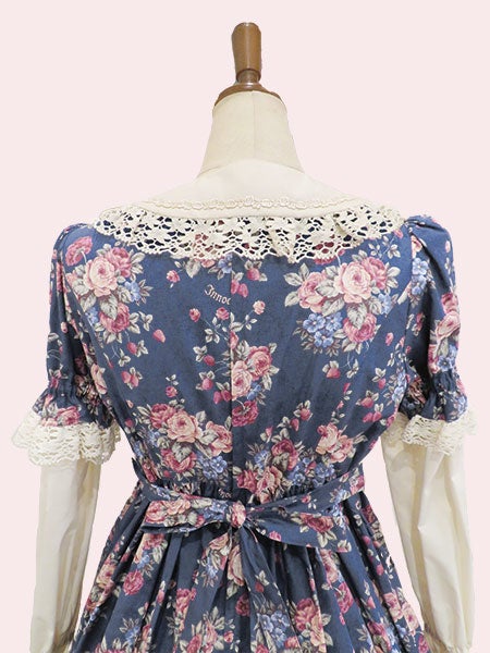 薔薇と苺のドールワンピース