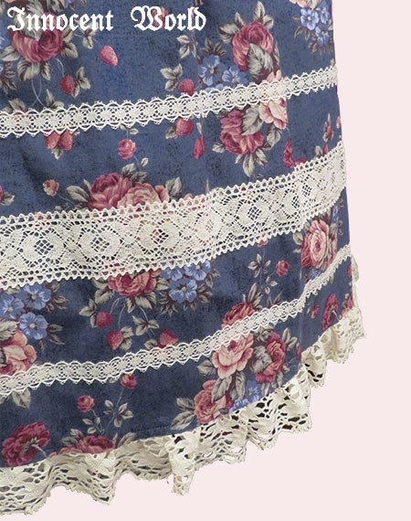 薔薇と苺のドールワンピース