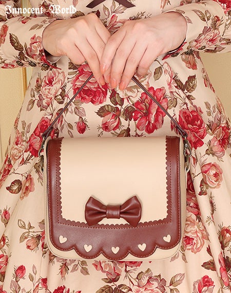 ハートリボン2WAYバッグ