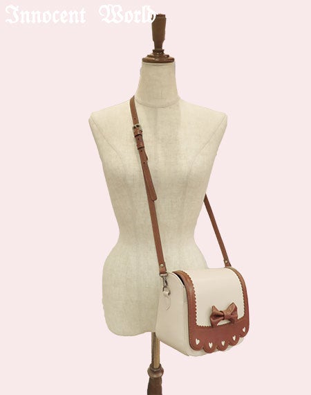 ハートリボン2WAYバッグ