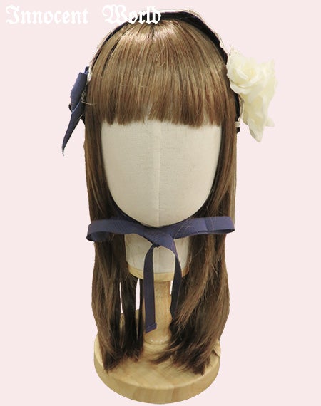 華麗な薔薇のヘッドドレス