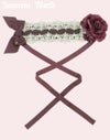 華麗な薔薇のヘッドドレス