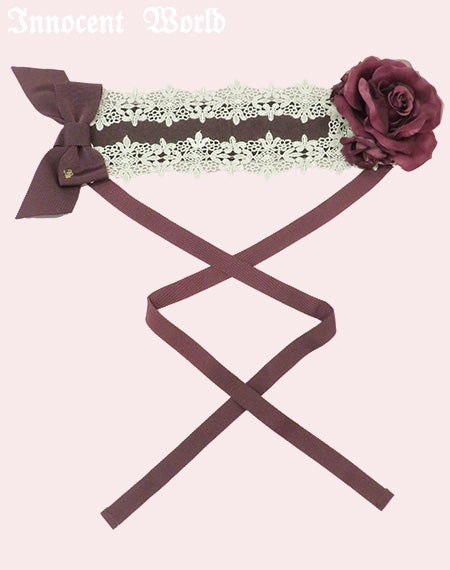 華麗な薔薇のヘッドドレス