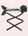 華麗な薔薇のヘッドドレス