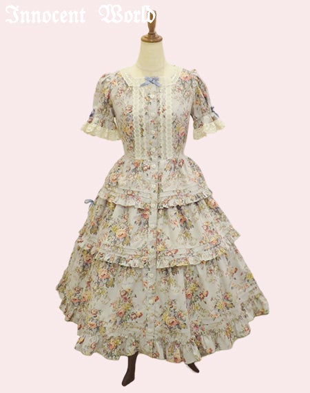 華麗な薔薇のロココドレス/付属品お取り外し