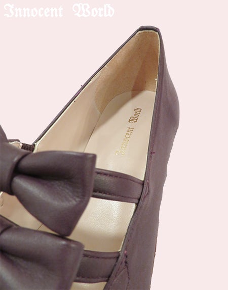 ダブルリボンマニッシュシューズ