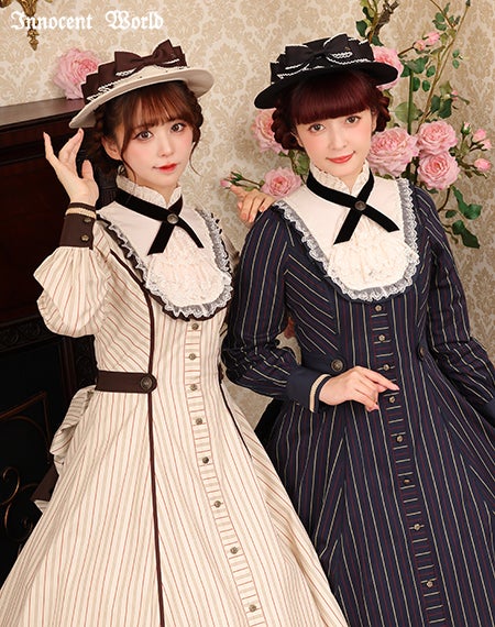 イノセントワールド　フルールヘッドドレス　新色　ミルク×生成 フルールヘッドドレス | Innocent World