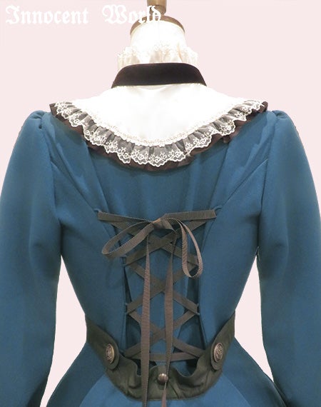 フルールバッスルドレス（長袖）(再販・新色)(受注生産)(ご予約