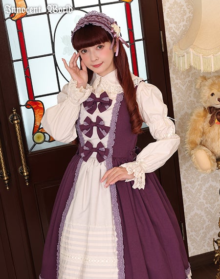 リバイバルクラシカルリボンジャンパースカート