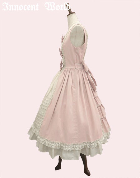 リバイバルクラシカルリボンジャンパースカート