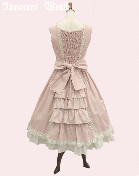 リバイバルクラシカルリボンジャンパースカート