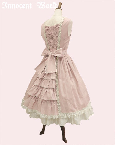 リバイバルクラシカルリボンジャンパースカート