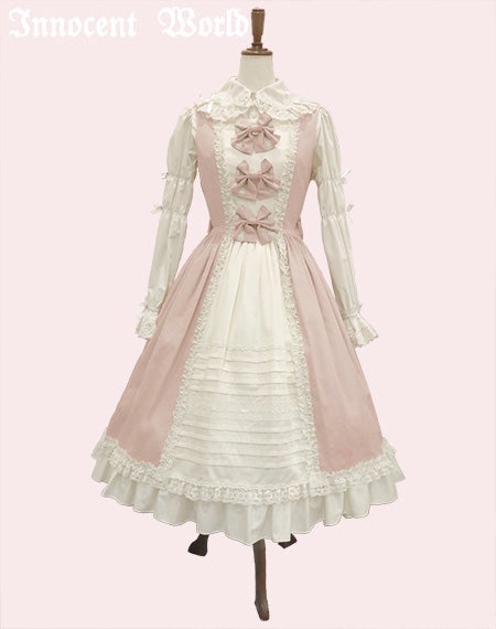 リバイバルクラシカルリボンジャンパースカート