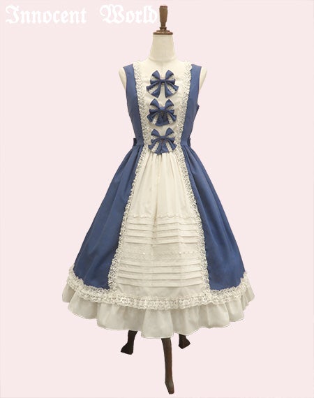 リバイバルクラシカルリボンジャンパースカート