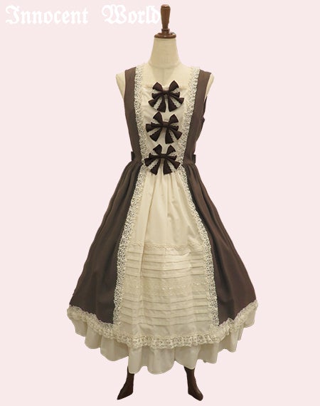 リバイバルクラシカルリボンジャンパースカート