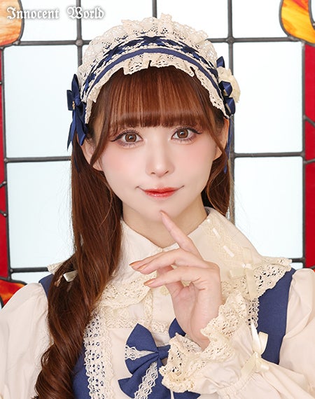 クロスリボンヘッドドレス