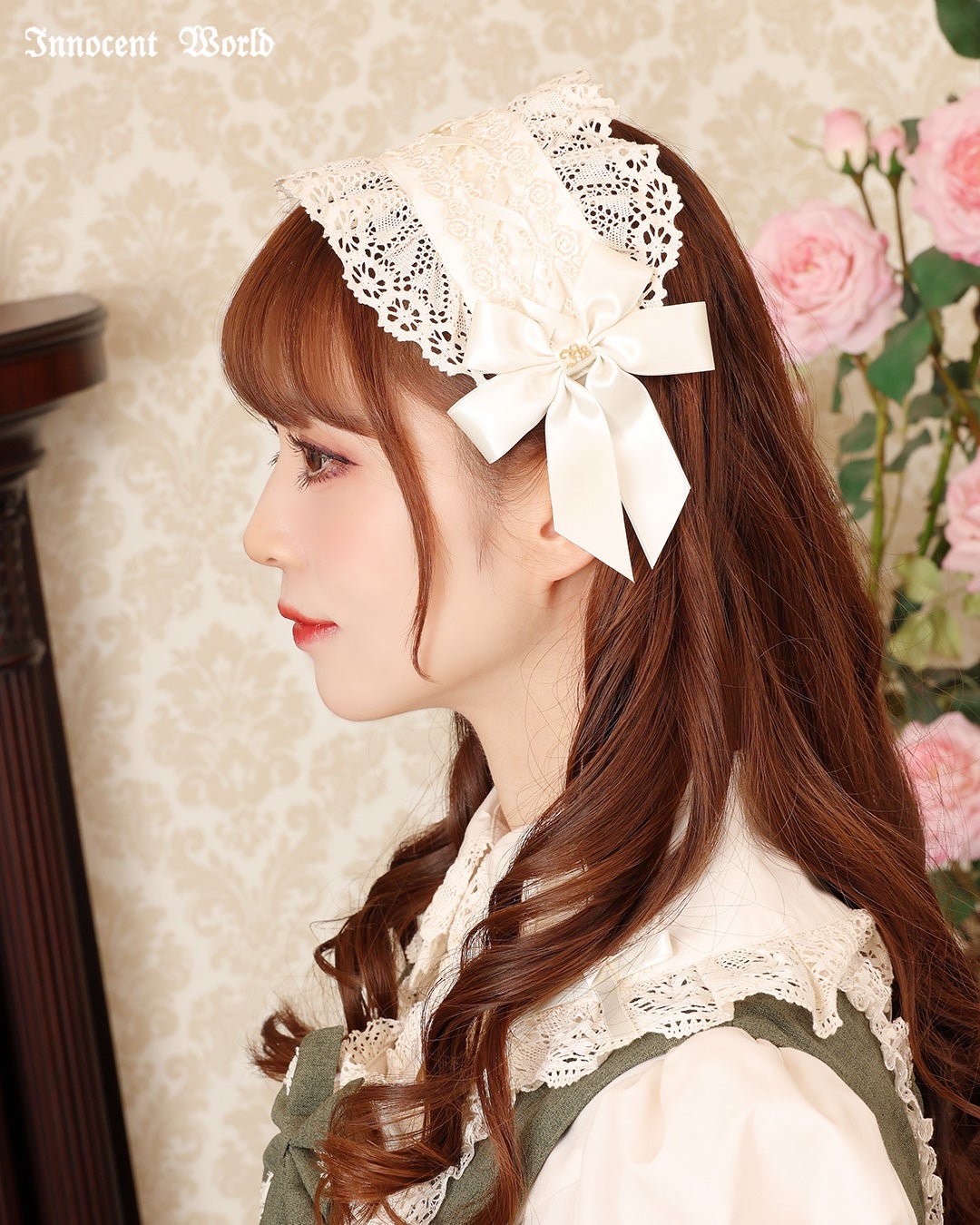 クロスリボンヘッドドレス