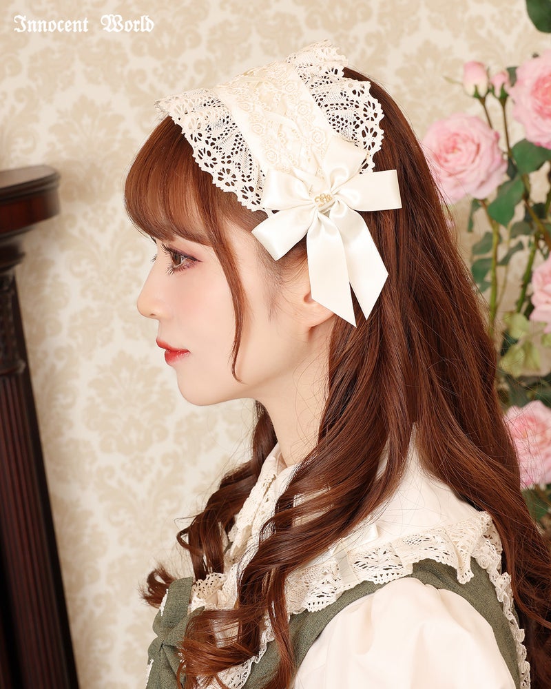 クロスリボンヘッドドレス