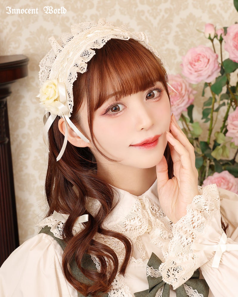 クロスリボンヘッドドレス