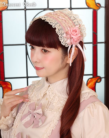 クロスリボンヘッドドレス