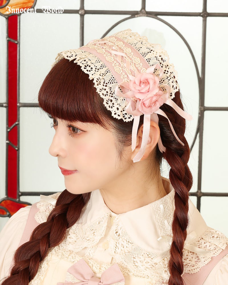 クロスリボンヘッドドレス