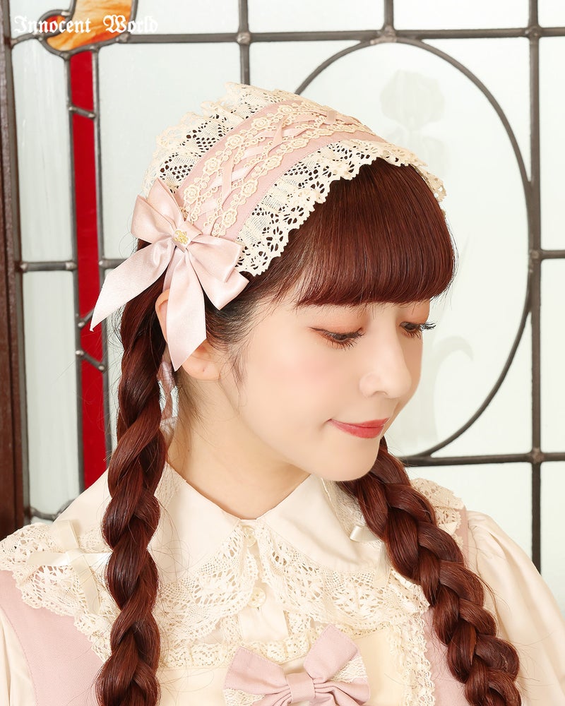 クロスリボンヘッドドレス