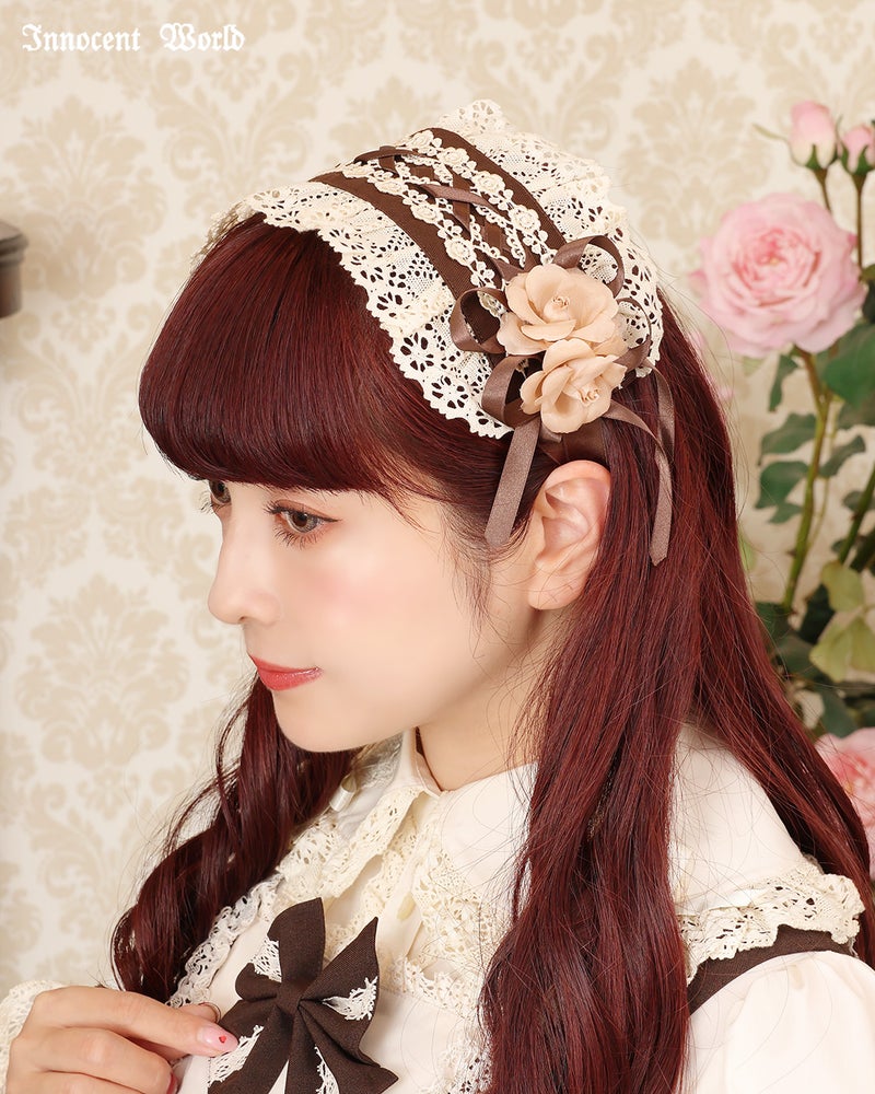 クロスリボンヘッドドレス
