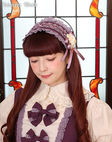 クロスリボンヘッドドレス