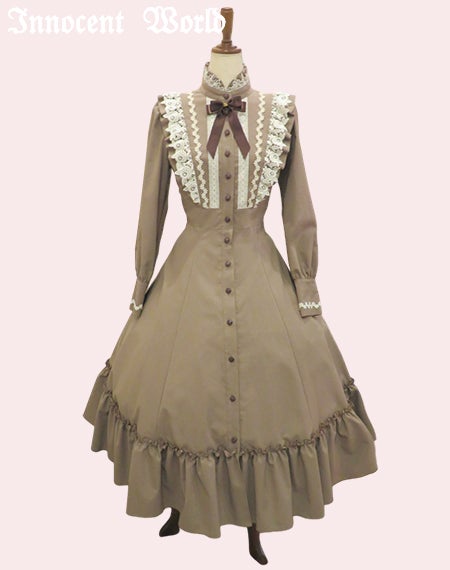 Innocent World「バラレースミルフィーユボレロ」黒×生成 Rose Lace Millefeuille Bolero (2015 2nd Release) by Innocent World