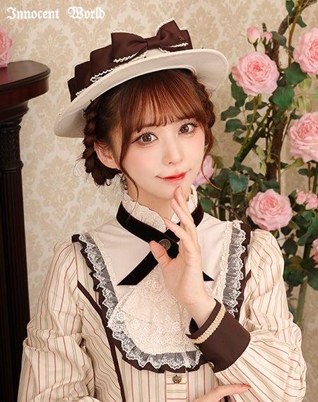 フルールリボンハット