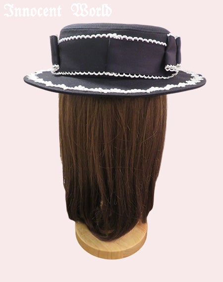 フルールリボンハット